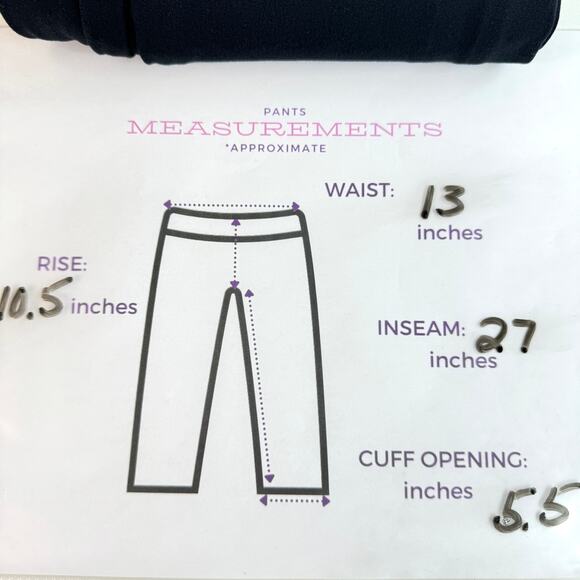 Rag & Bone Simone Pant Size 4 Equestrian Stretch Twill High Rise Crop Black - Picture 6 of 6